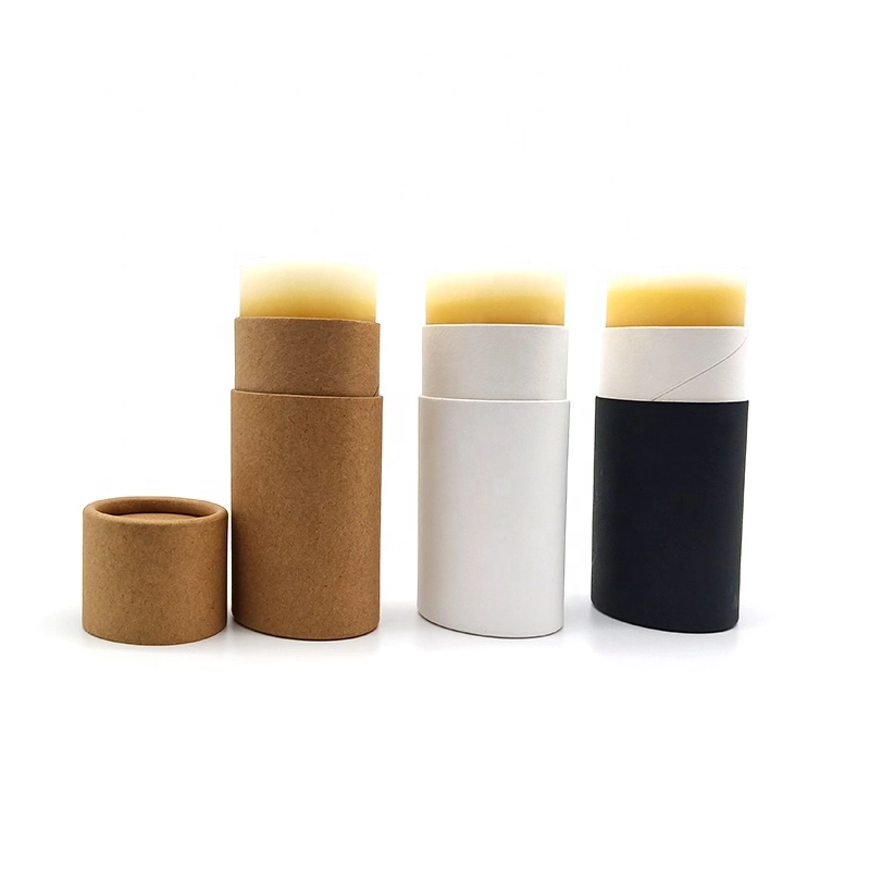 Deodorant Stick Packaging Oval Cardboard Container