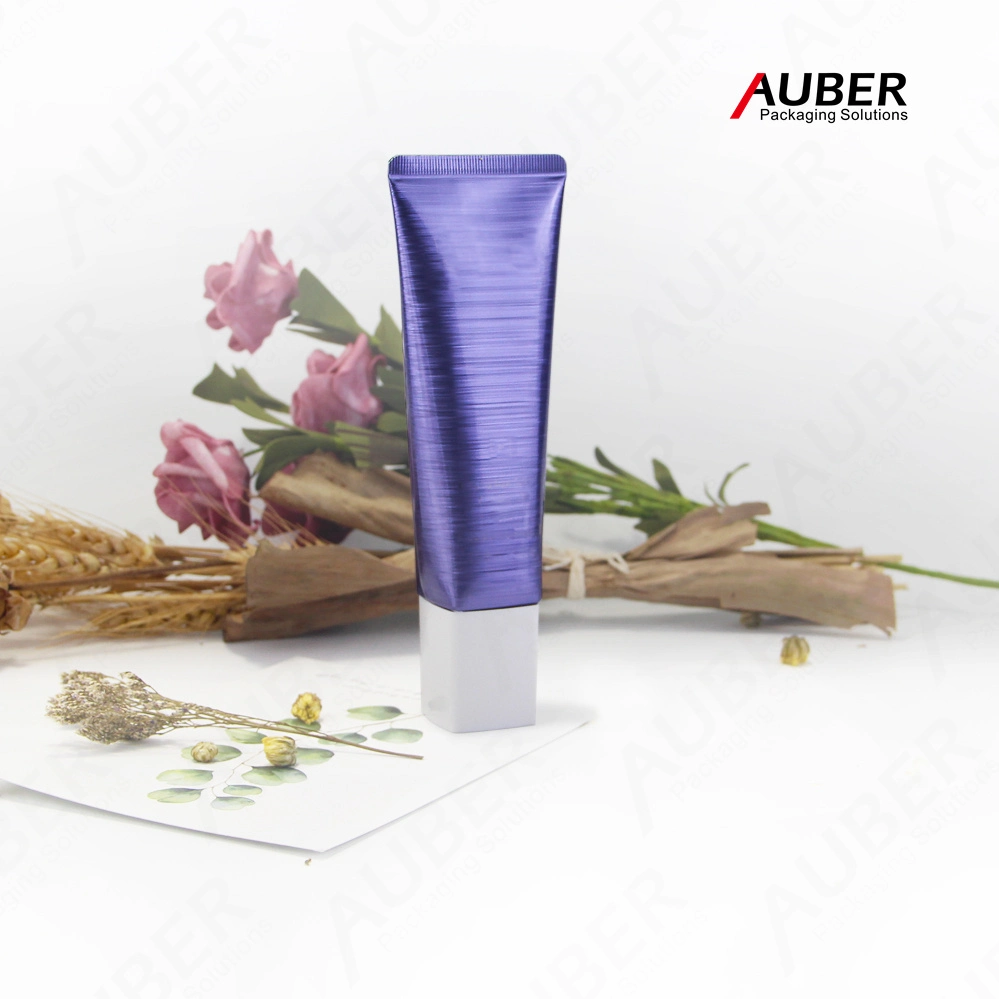 Square Tubes Cosmetic Packaging Laminated Tube Face Wash Skin Care Packaging