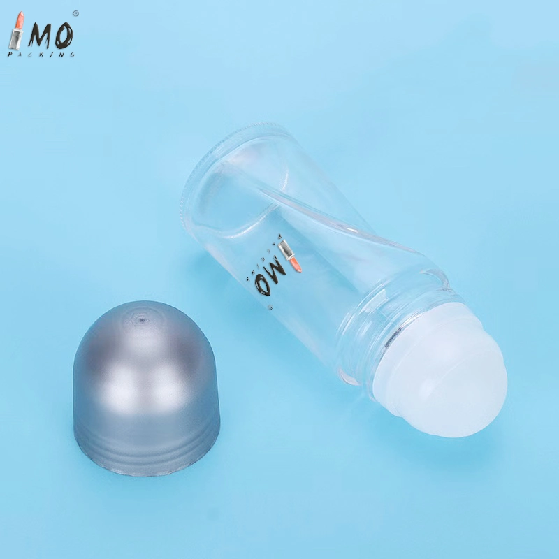 50ml Empty Glass Stick Deodorant Roll on Bottle Roller Container for Deodorant Essential Oil Perfume