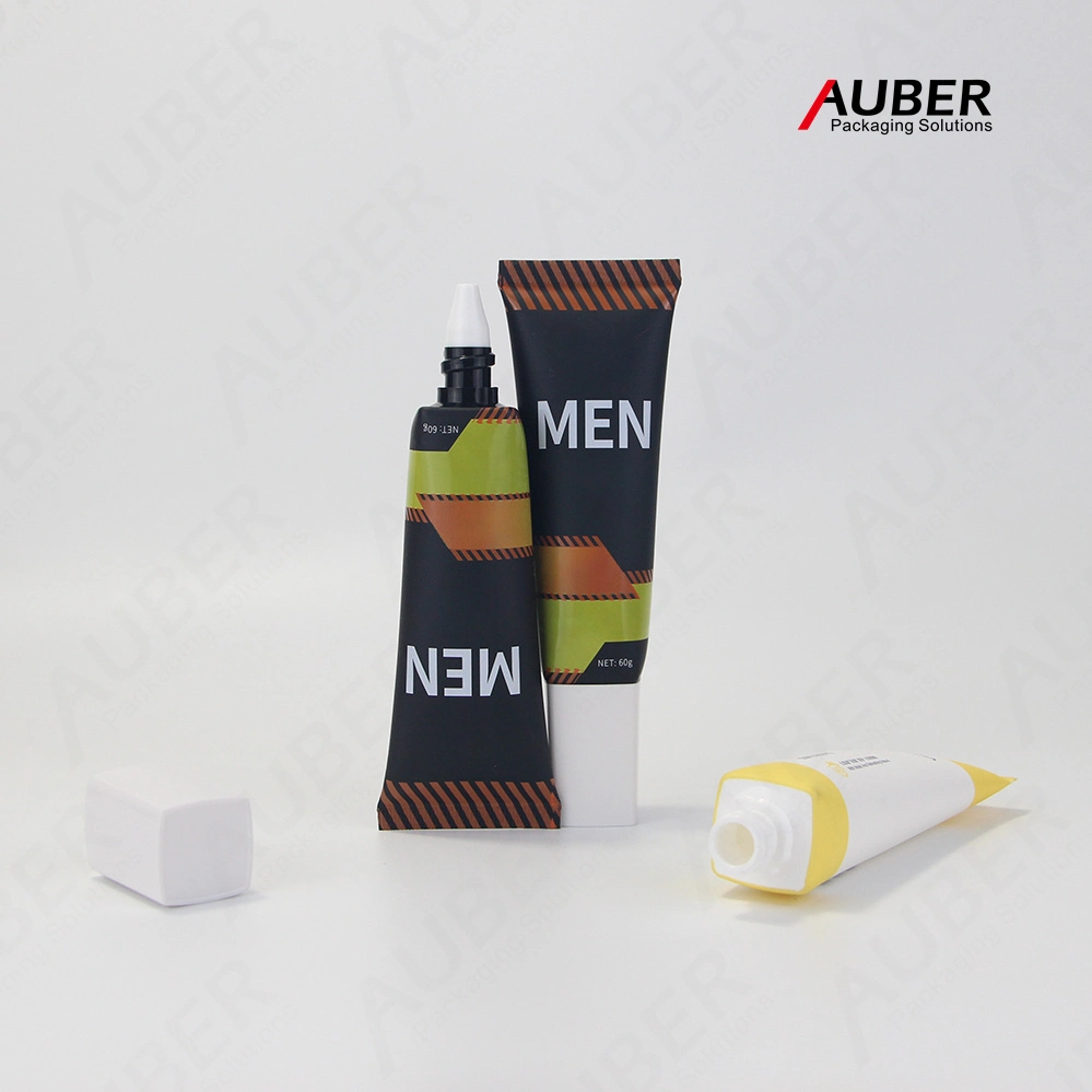 Square Tubes Cosmetic Packaging Laminated Tube Face Wash Skin Care Packaging
