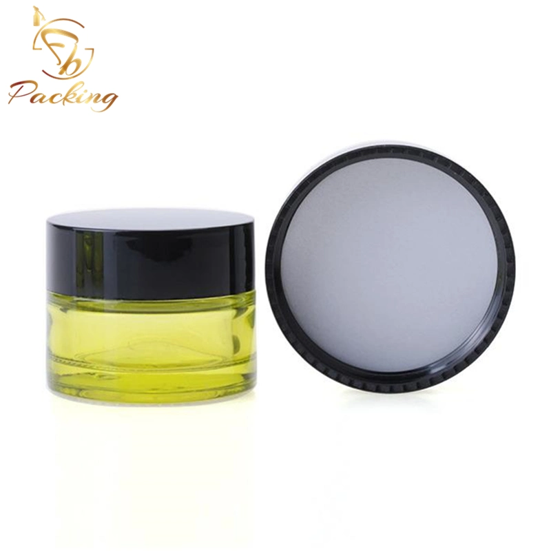 Cosmetic Packaging Empty Customized Colorful 10g Cosmetic Glass Jars Online