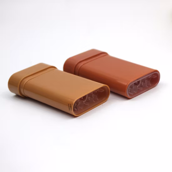 75grecyclable Flat Oval Twist up Sunblock Plastic Solid Balm Cosmetic Empty Cardboard Packaging Deodorant Stick Container