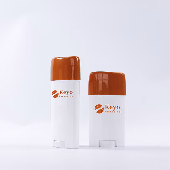 PP Plastic Cosmetic Gel Empty Deodorant Container