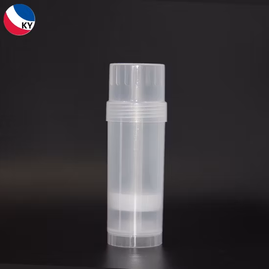 60g Transparent Colorful PP Plastic Deodorant Stick Container