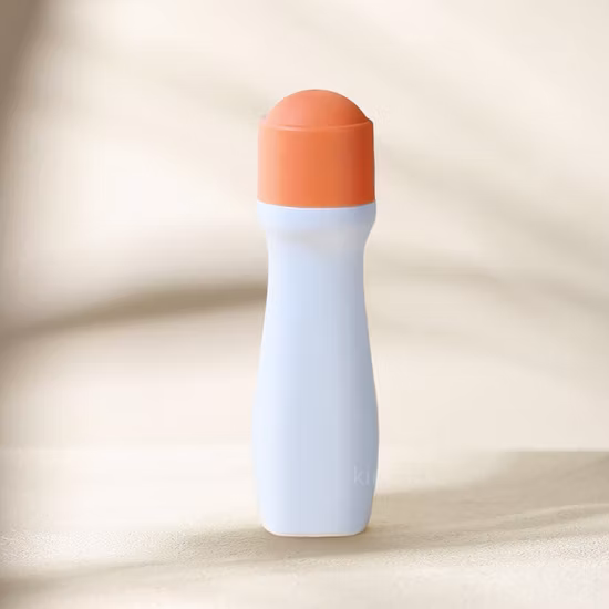 Wholesale Colorful 60ml Roll on Bottle Personal Care Empty Plastic Sunscreen Cream Bottle 50ml Deodorant Roller Containers with PP Ball